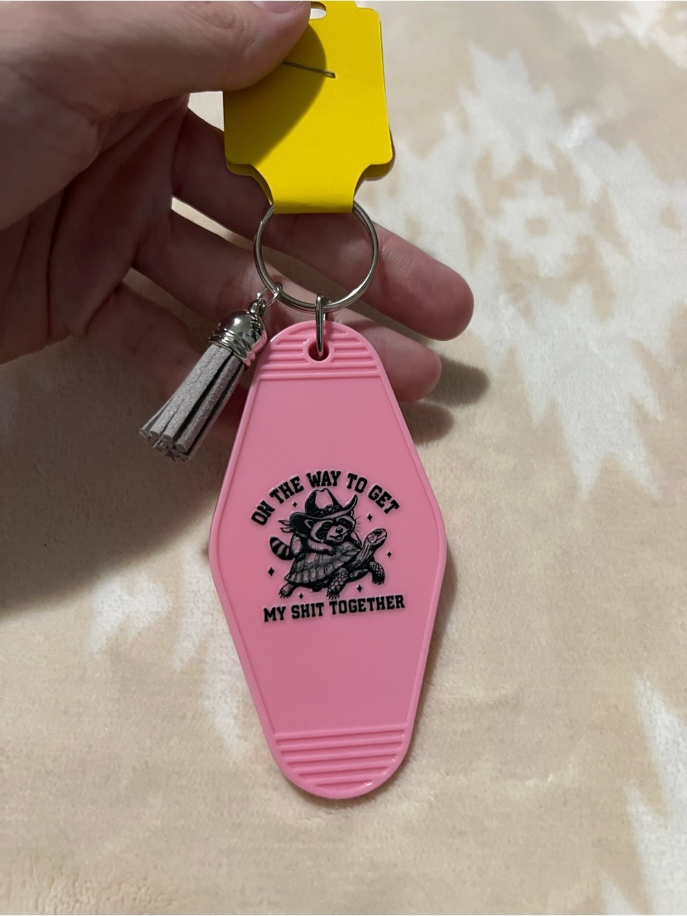 On My Way To Get My S*it Together Keychain ✨